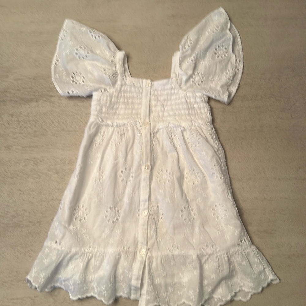 Zara Kids white dress